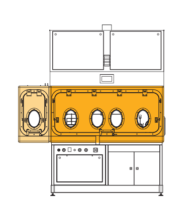 Sterility test isolator  I  Aseptic isolator