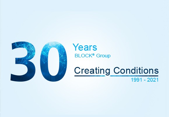 Třicáté výročí skupiny BLOCK<sup>®</sup>